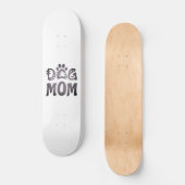 Dog mama persoonlijk skateboard (Voorkant)