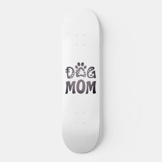 Dog mama persoonlijk skateboard (Voorkant)