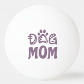 Dog mama pingpongbal (Achterkant)