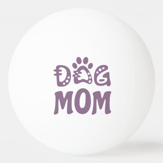 Dog mama pingpongbal (Voorkant)