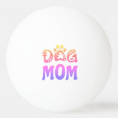 Dog mama pingpongbal (Achterkant)