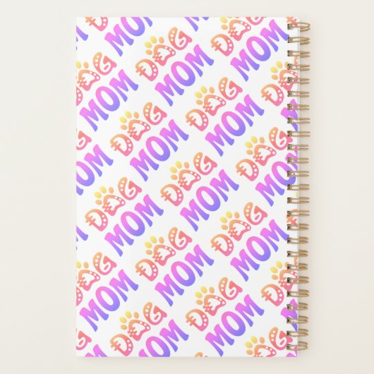 Dog mama planner (Achterkant)