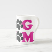 Dog mama porselein kop (Voorkant rechts)