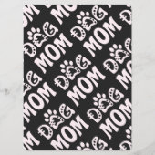 Dog mama programmakaart (Voorkant)