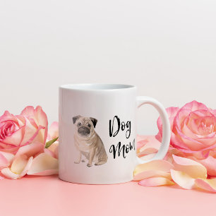 Dog Mama Pug Koffiemok