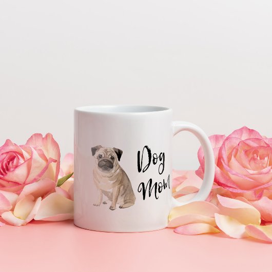 Dog Mama Pug Koffiemok
