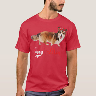 Dog Mama Puppy Ma Corgi T-Shirt