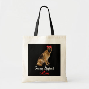 Dog Mama Puppy Ma German Shepherd Tote Bag