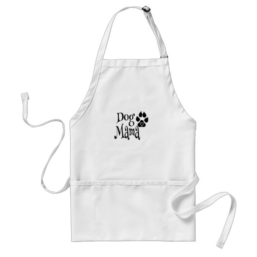 Dog Mama puppy Standaard Schort (Voorkant)
