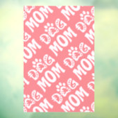 Dog mama raamsticker (Vel 3)