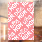 Dog mama raamsticker (Vel 2)
