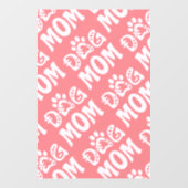 Dog mama raamsticker (Vel)