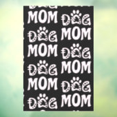 Dog mama raamsticker (Vel 3)
