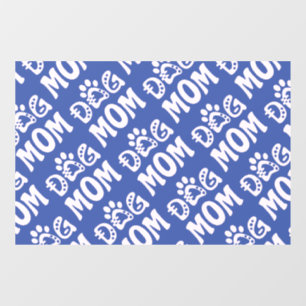 Dog mama raamsticker