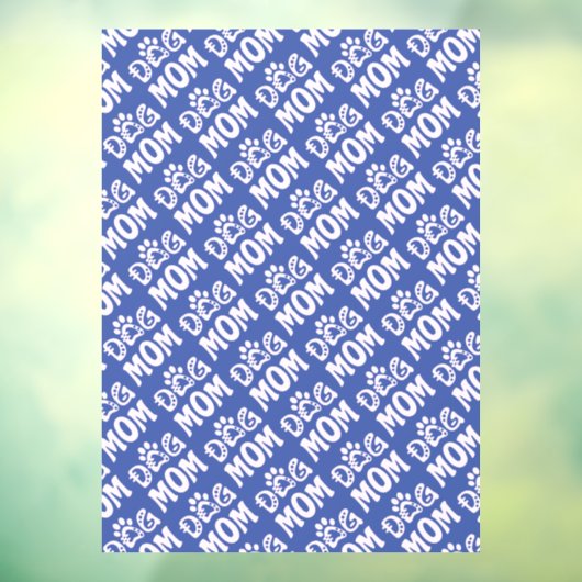 Dog mama raamsticker (Vel 3)