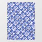 Dog mama raamsticker (Vel)