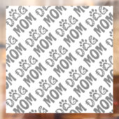 Dog mama raamsticker (Vel 2)