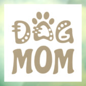 Dog mama raamsticker (Vel 3)