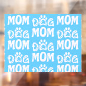 Dog mama raamsticker (Vel 2)