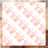 Dog mama raamsticker (Vel 2)