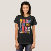 Dog Mama Retro Groovy Dog Owner Dog Moederdag T-shirt (Voorkant volledig)