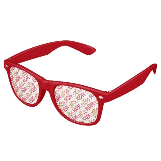 Dog mama retro zonnebril (Gekanteld)