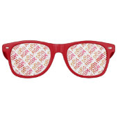 Dog mama retro zonnebril (Voorkant)