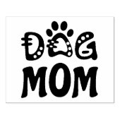 Dog mama rubberstempel (Afrduk)