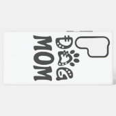 Dog mama samsung galaxy hoesje (Achterkant horizontaal)