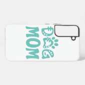 Dog mama samsung galaxy hoesje (Achterkant horizontaal)