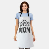 Dog mama schort (Gedragen)