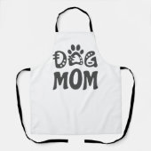 Dog mama schort (Voorkant)