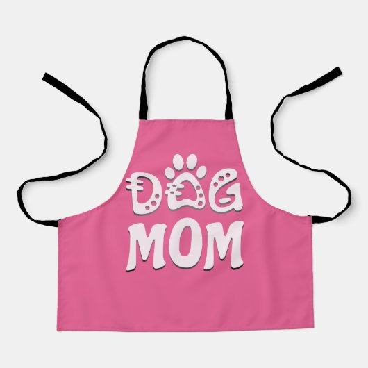 Dog mama schort (Voorkant)