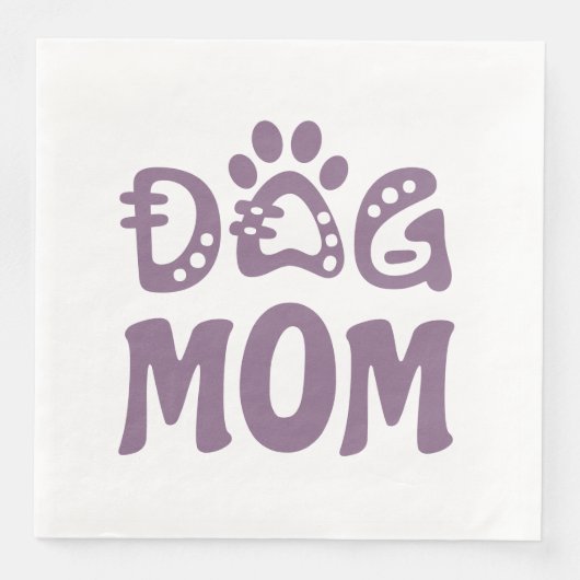 Dog mama servet (Voorkant)