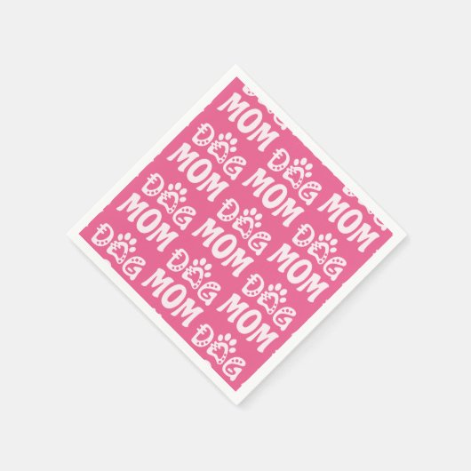 Dog mama servet (Hoek)