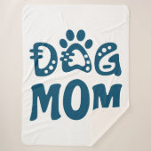Dog mama sherpa deken (Voorkant)