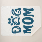 Dog mama sherpa deken (Voorkant (horizontaal))