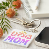 Dog mama sleutelhanger (Voorkant Rechts)