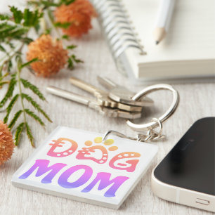 Dog mama sleutelhanger