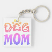 Dog mama sleutelhanger (Achterkant)
