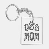 Dog mama sleutelhanger (Voorkant Links)