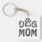 Dog mama sleutelhanger (Voorkant)