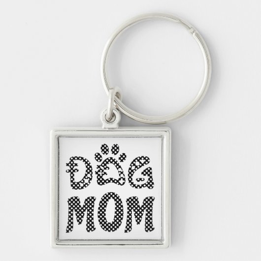 Dog mama sleutelhanger (Voorkant)