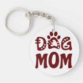 Dog mama sleutelhanger (Voorkant)
