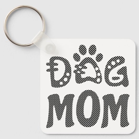 Dog mama sleutelhanger (Voorkant)