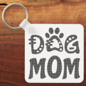 Dog mama sleutelhanger (Voorkant)