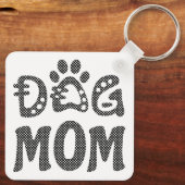 Dog mama sleutelhanger (Achterkant)