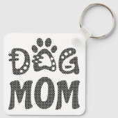 Dog mama sleutelhanger (Achterkant)