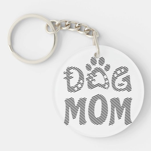 Dog mama sleutelhanger (Voorkant)