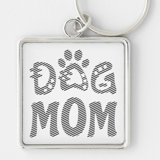 Dog mama sleutelhanger (Voorkant)